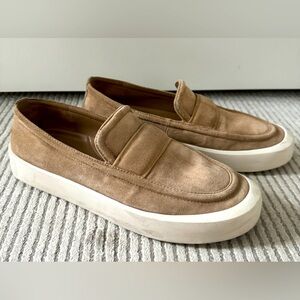 Ghita Leather Platform Loafer by Vince